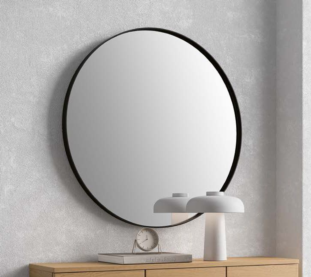 Зеркало в раме Kendra 4025 Negro mate Disemobel