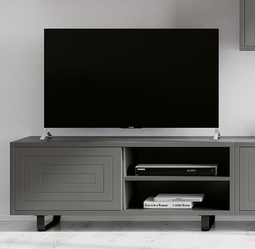 Тумба ТВ Nora 3016.2 Plomo Disemobel