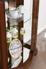 Витрина низкая 12 Nogal Claro IDC