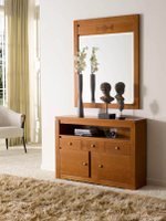 Зеркало 502 Nogal-4 Disemobel