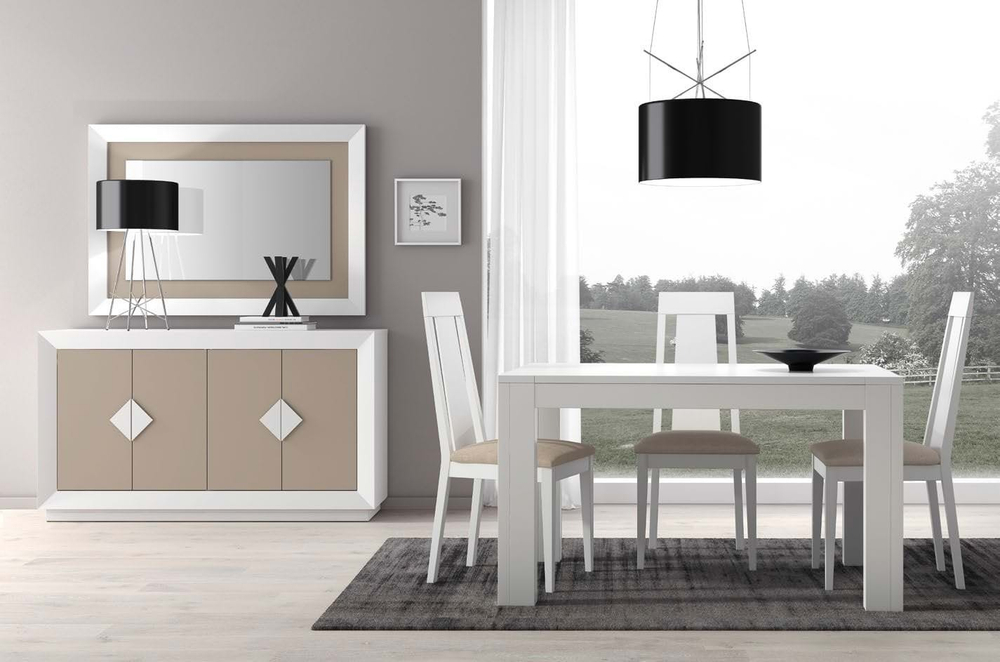 Буфет 2024 Almendra/Blanco Disemobel