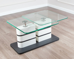 Журнальный стол со стеклянной столешницей Hasse