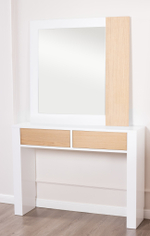 Зеркало Nora 3043.7 Blanco/Roble Seda Disemobel