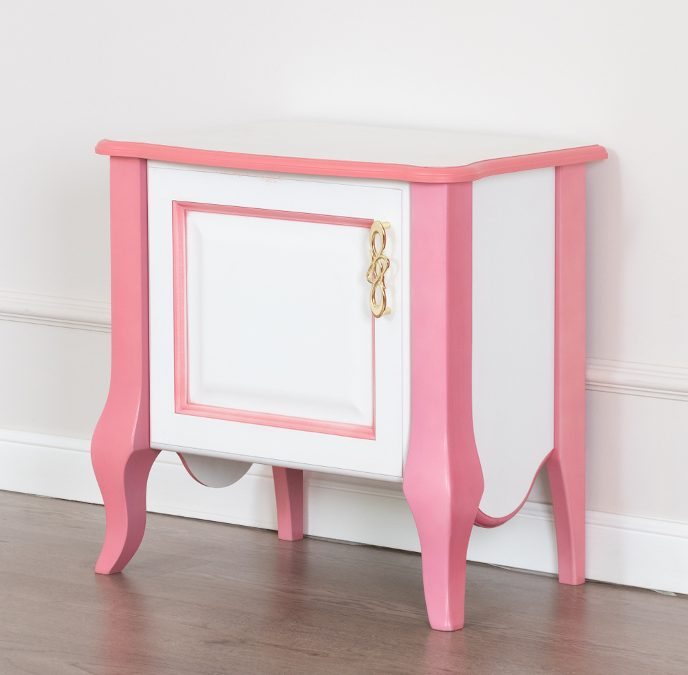 Прикроватная тумба Розовый Атриум