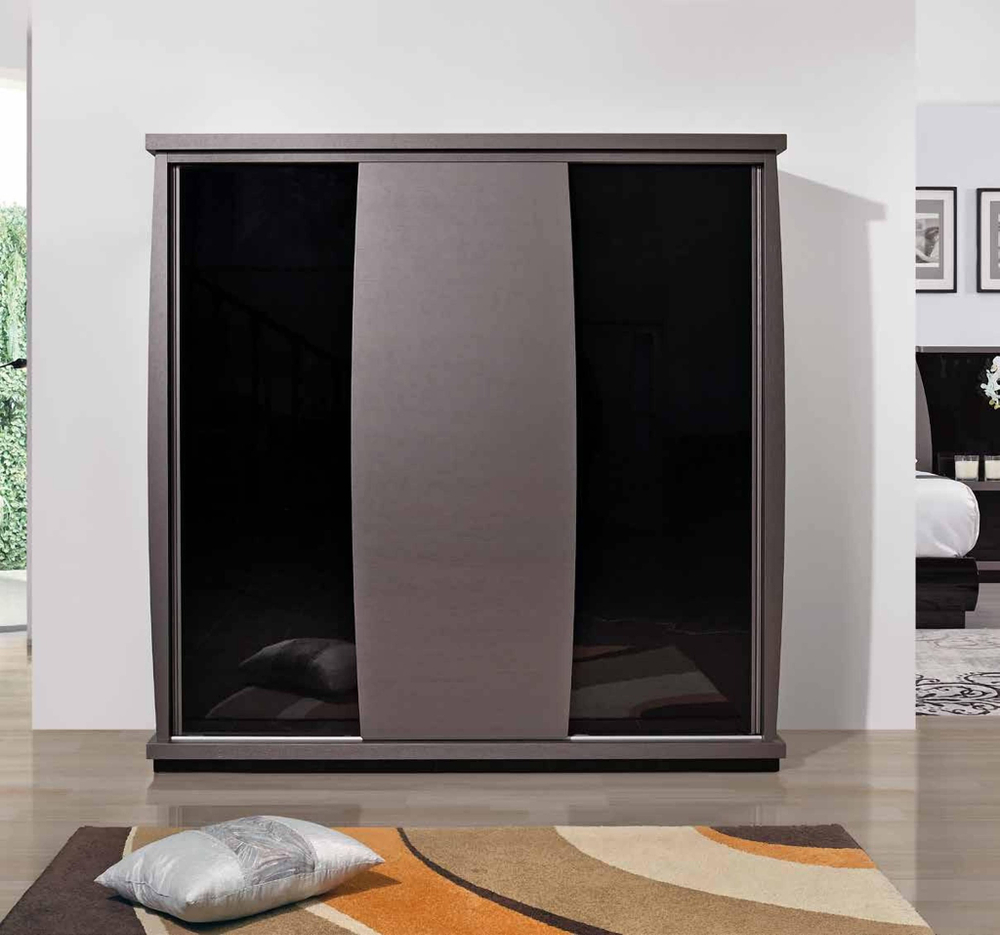 Шкаф FLY 748 Cinza/Preto IDC