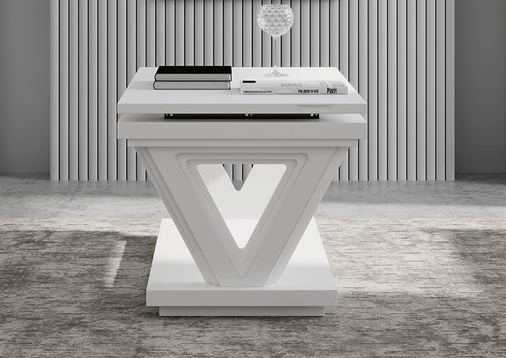 Журнальный стол Nora 2059 Blanco mate Disemobel