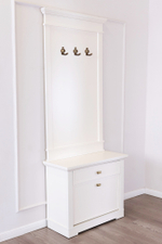 Вешалка настенная 2040 Слоновая кость Валенсия