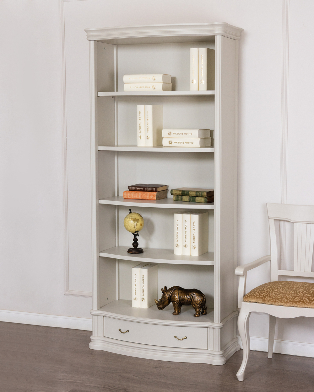 Книжный шкаф 944 Vainilla Disemobel
