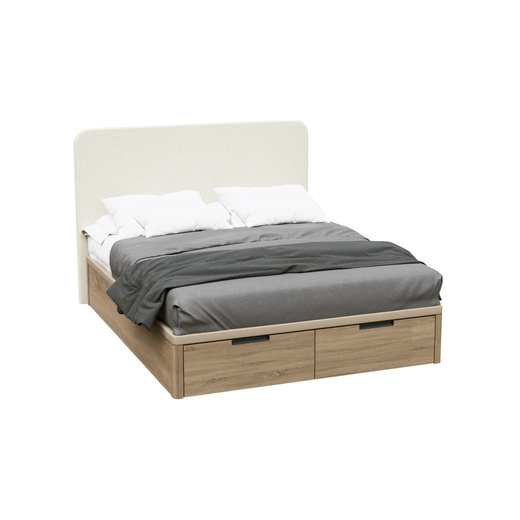 Кровать Drawer/Dreams 160*200 Roble Contorno/Rino 06 Serie 1 - Koala Beds