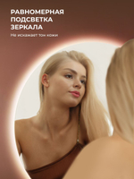 Зеркало с подсветкой Грейс Лайт 60