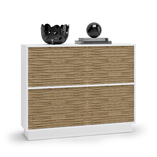 Обувница Nora 3051.5 Blanco/Nuez Disemobel