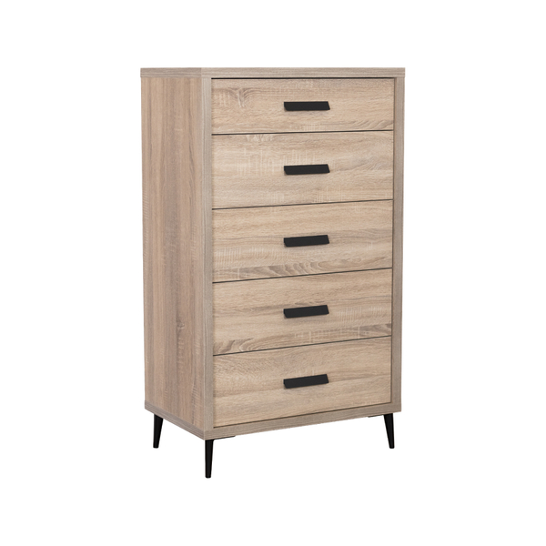 Комод на ножках Kubik 070 Roble/Antracita Koala Beds