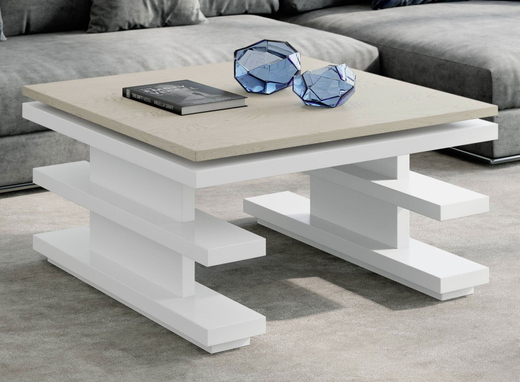 Журнальный стол Nora 2066 Blanco/Polar Disemobel