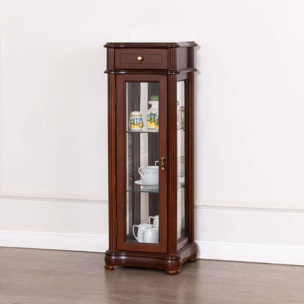 Витрина низкая 13 Nogal Claro IDC