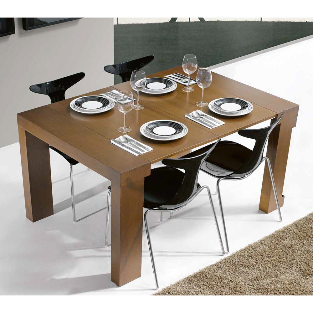 Консоль трансформер 140x100 358 NOGAL-10 Disemobel