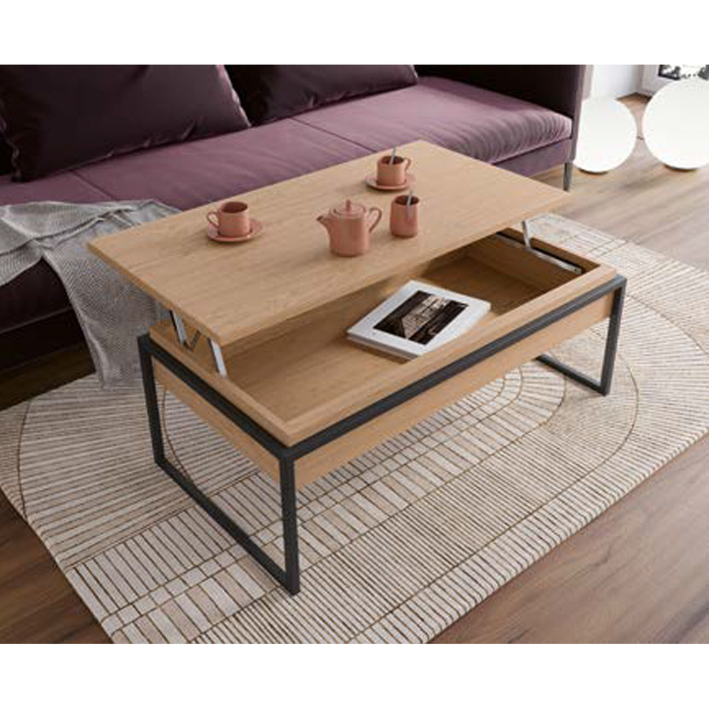 Журнальный стол с подъемной столешницей Kendra 4040 Roble Seda Disemobel