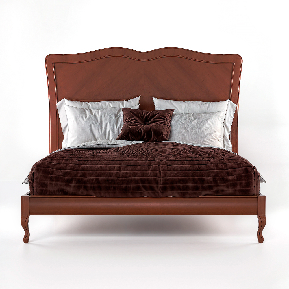 Кровать c основанием 160x200 Toledo Nogal (T.K870.451.160BL)