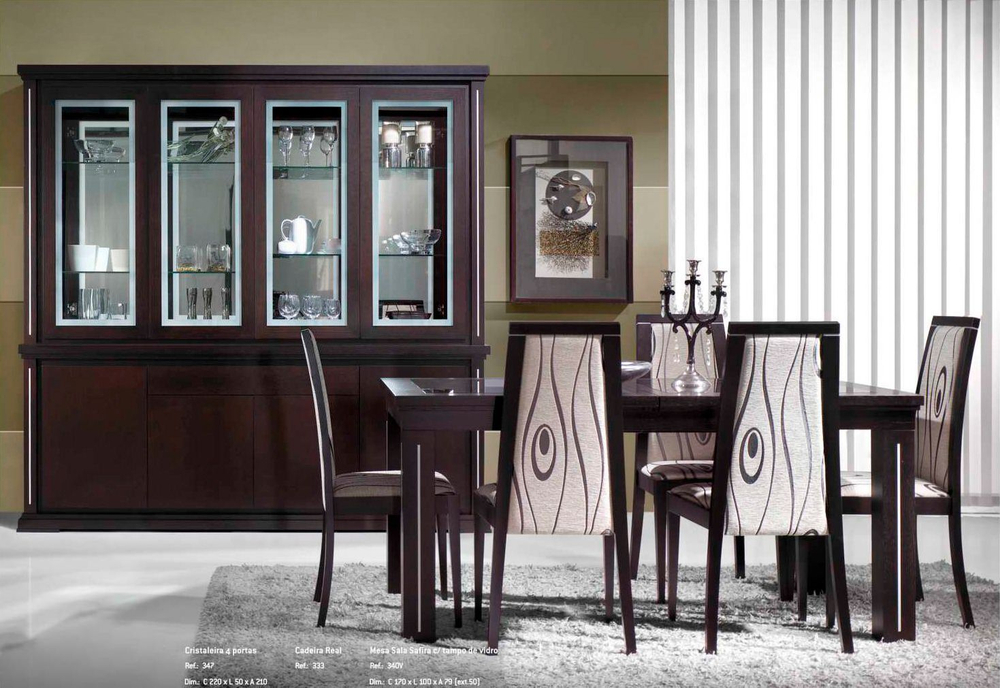 Стул Safira 333 Wengue Negro IDC