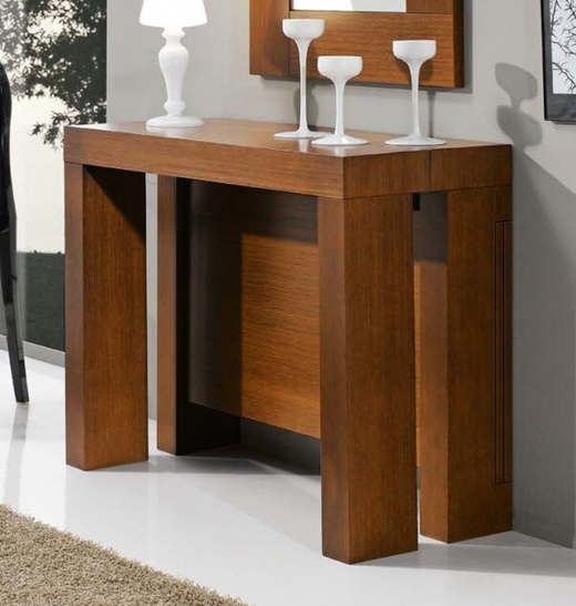 Консоль трансформер 140x80 364 NOGAL-4 Disemobel