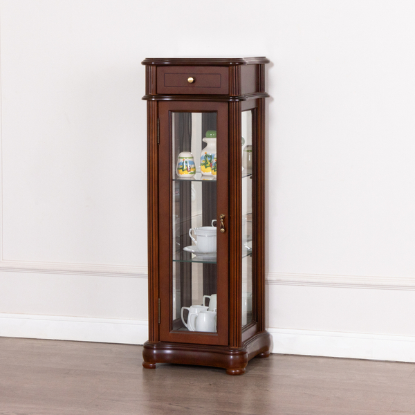 Витрина низкая 13 Nogal Claro IDC