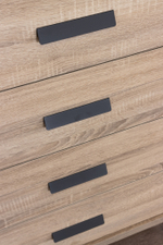 Комод на ножках Kubik 070 Roble/Antracita Koala Beds