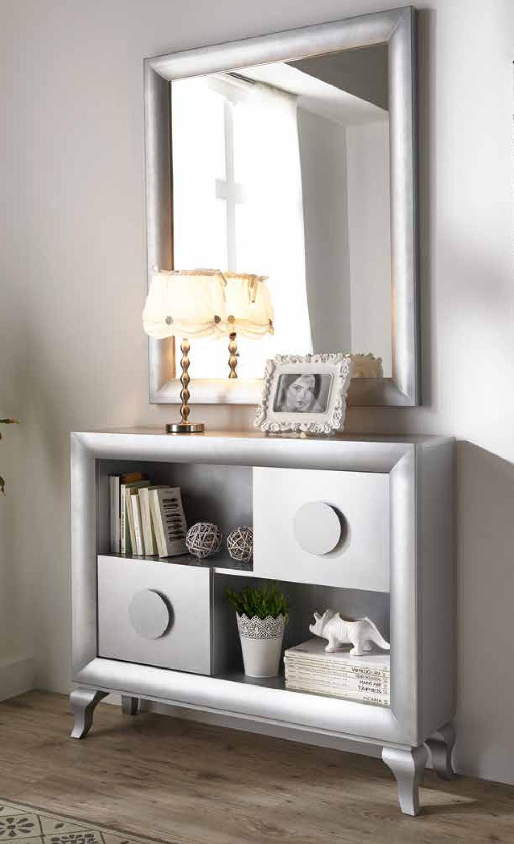 Узкая тумба Cloe 2038 Plata-10 Disemobel