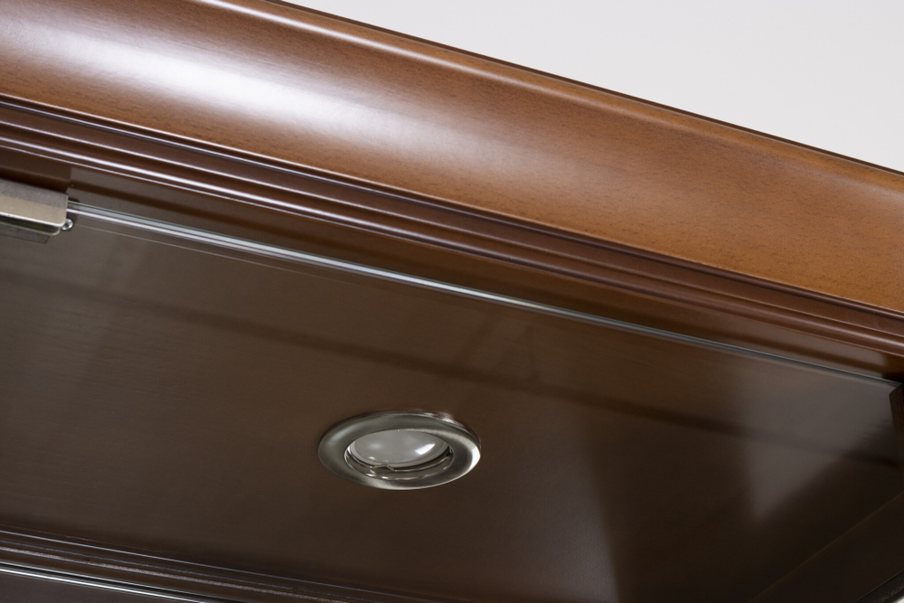 Витрина 237 Nogal Claro LUX Правая