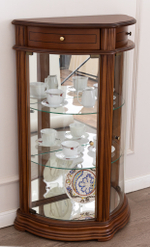 Витрина низкая 67 Nogal Claro IDC