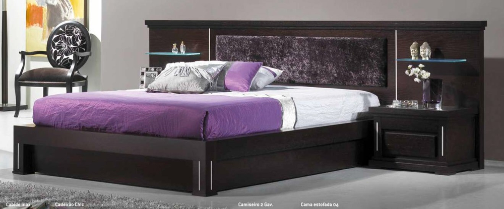 Кровать Safira 315 Wengue IDC