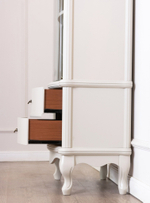 Книжный шкаф 971 Vainilla Classic Левый