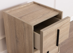 Прикроватная тумба Line 050 Roble/Antracita Koala Beds