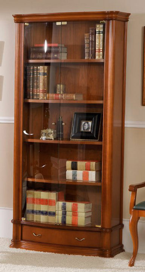 Книжный шкаф 942 CEREZO-5 Disemobel