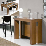 Консоль трансформер 140x90 369 Nogal-10 Disemobel