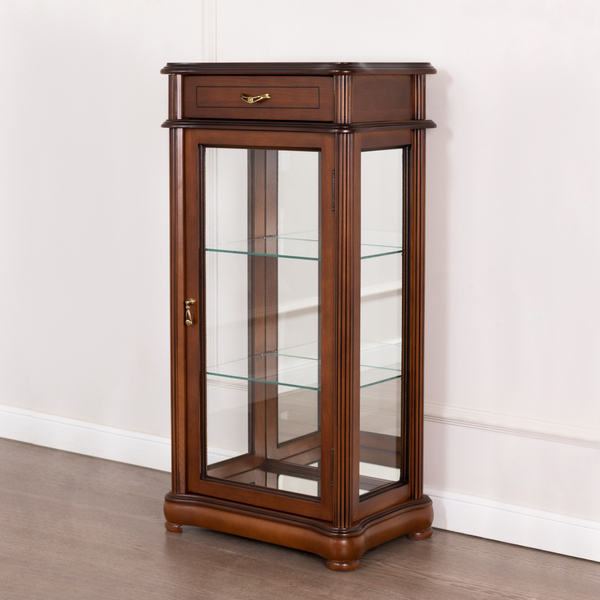 Витрина низкая 34 Nogal Claro IDC