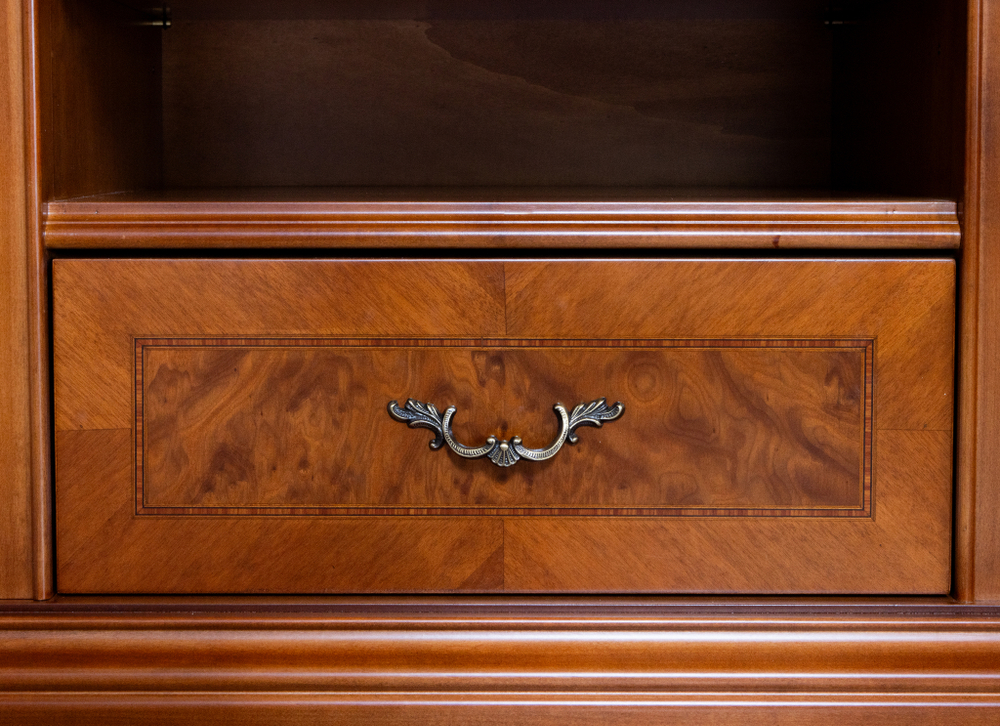 Тумба ТВ 2322 Barocco radica, Neoclassico, Noce Standard Stile Elisa