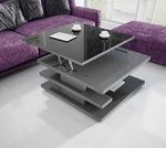 Журнальный стол Cloe 2052 Plomo/Negro Disemobel