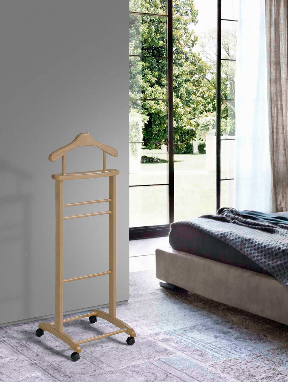 Вешалка костюмная напольная 350 Roble Herdasa