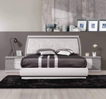 Прикроватная тумба FLY 740 Cinza claro/Branco IDC