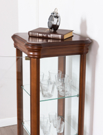 Витрина низкая 75 Nogal Claro IDC