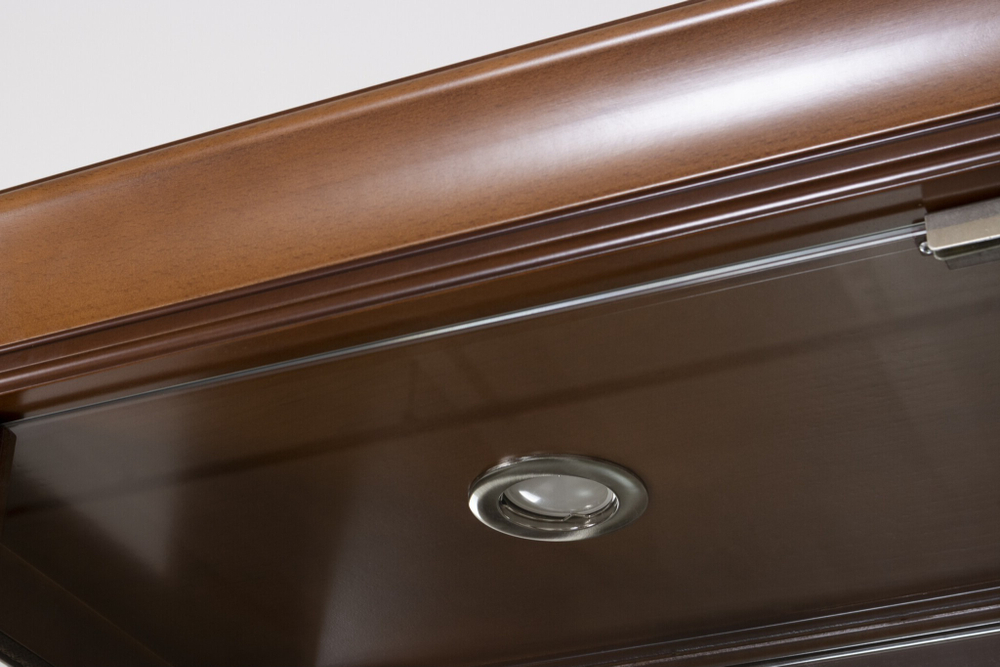 Витрина 237 Nogal Claro LUX Левая