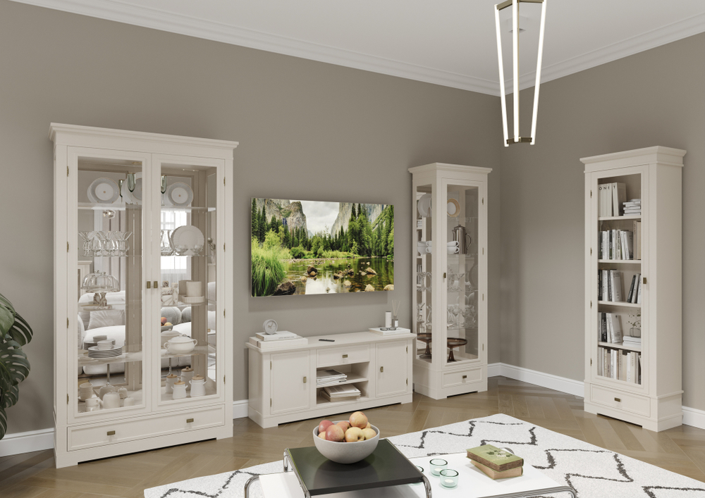 Витрина 2002 Слоновая кость Валенсия Правая