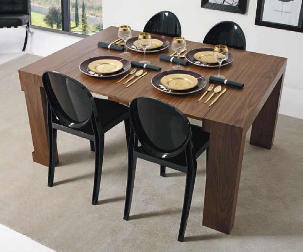 Консоль трансформер 140x80 364 NOGAL-5 Disemobel