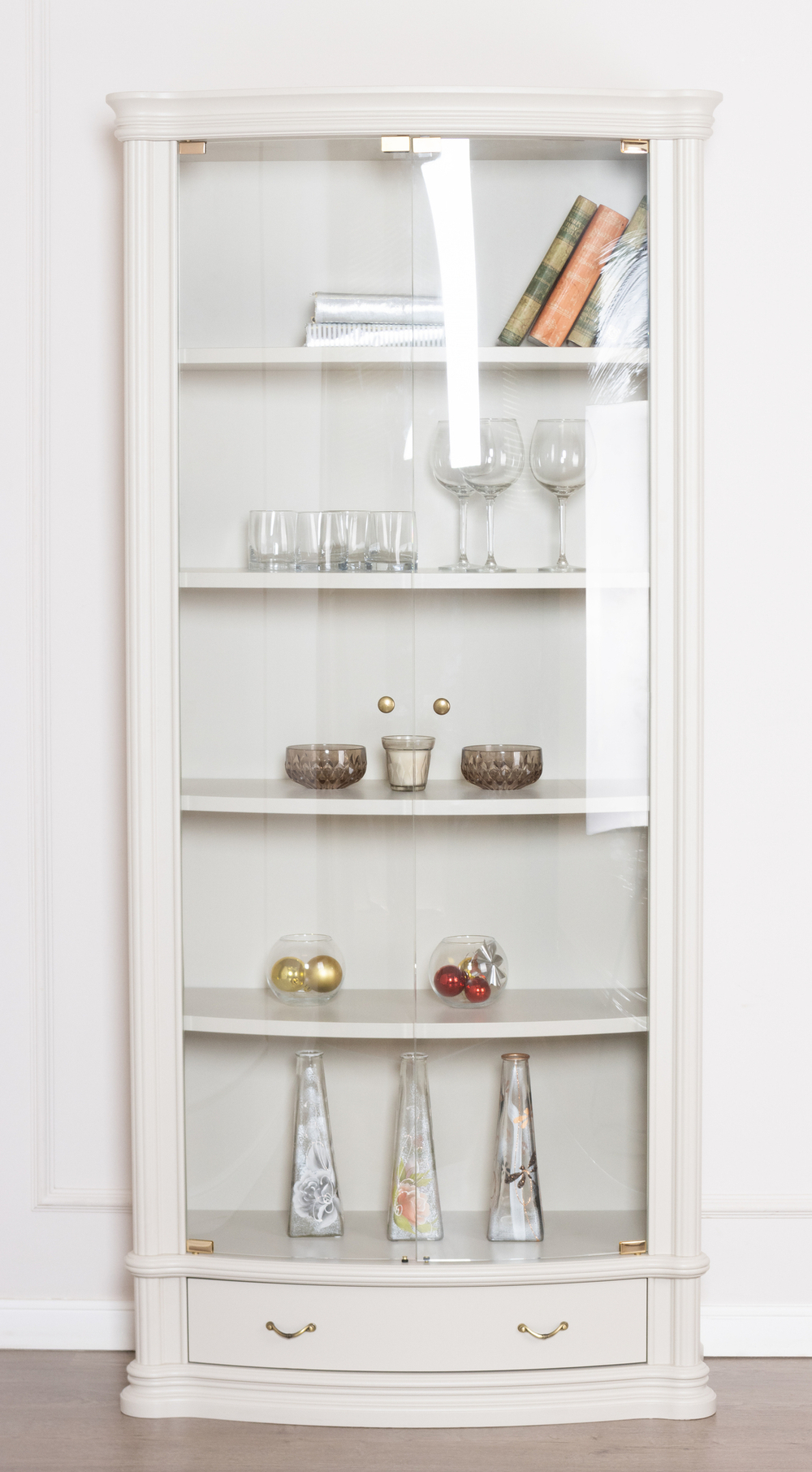 Книжный шкаф Classic 942 Vainilla Disemobel