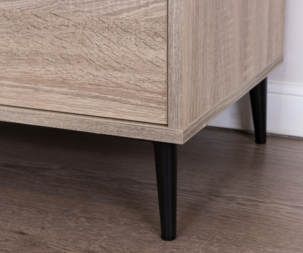 Комод на ножках Line 100 Roble/Antracita Koala Beds