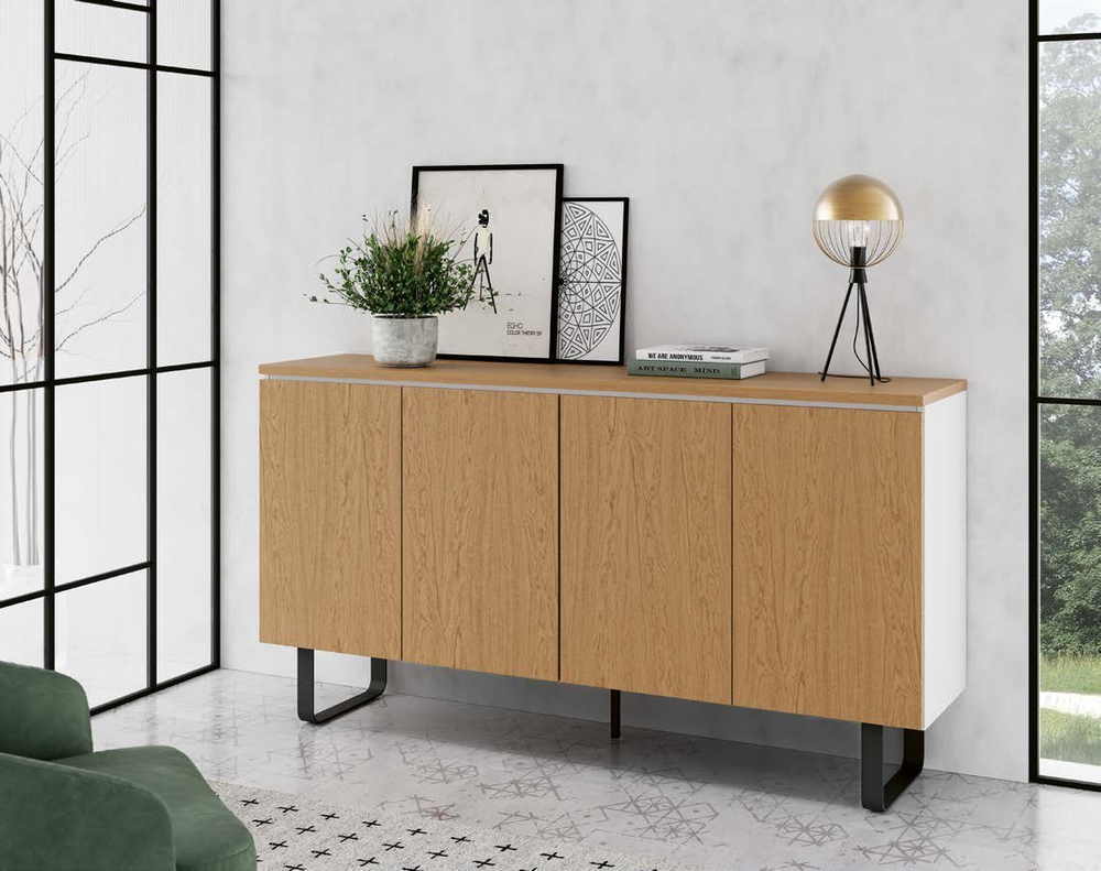 Буфет Kendra 4015 Blanco/Roble Nature Disemobel