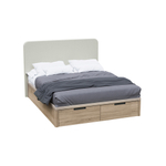 Кровать Drawer/Dreams 160*200 Roble Contorno/Ceniza Serie 2 Koala Beds