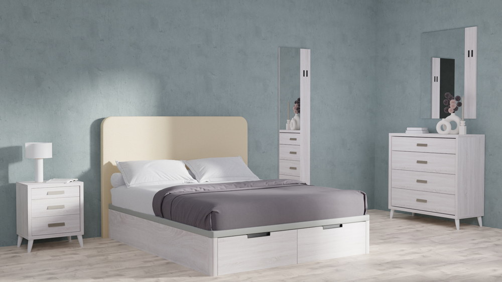 Кровать Drawer/Dreams 160*200 Nordico Contorno/Beige Serie 2 - Koala Beds