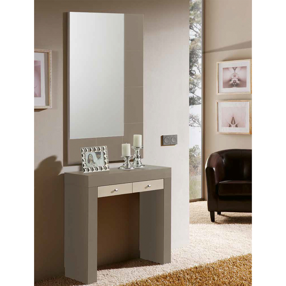 Зеркало 498 Vison mate/Capuccino Disemobel