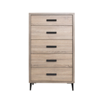 Комод на ножках Kubik 070 Roble/Antracita Koala Beds