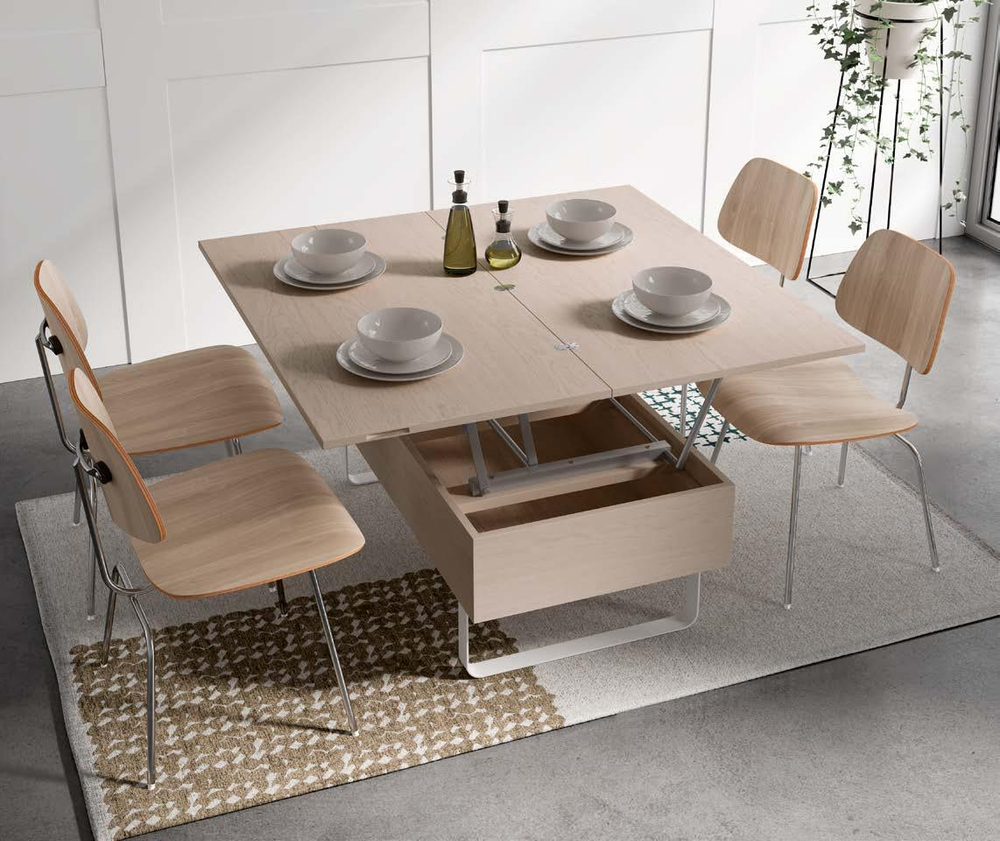 Журнальный стол с подъемной столешницей Kendra 4035 Piedra mate Disemobel